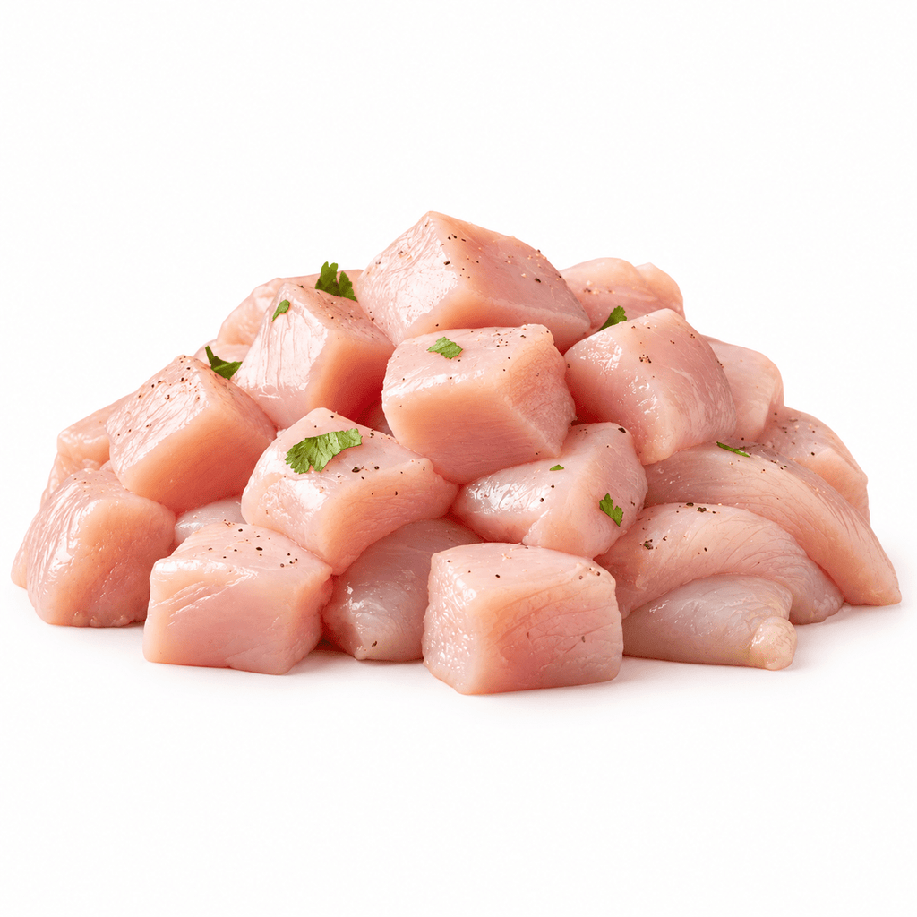 Fresh Chicken Breast Cubes - Samraiziqbal meat seller EST