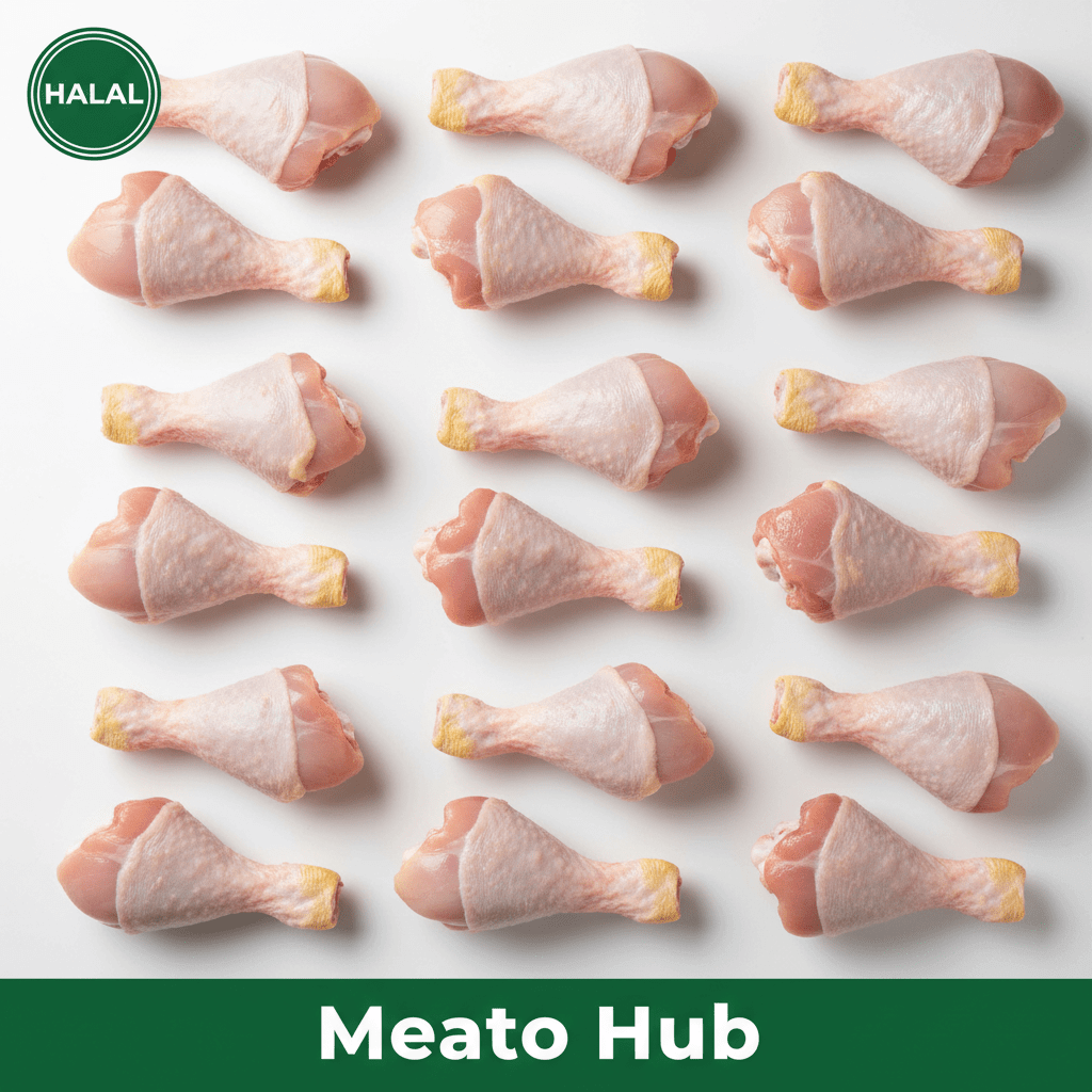 Fresh Halal Chicken Drumsticks - Meat hub store