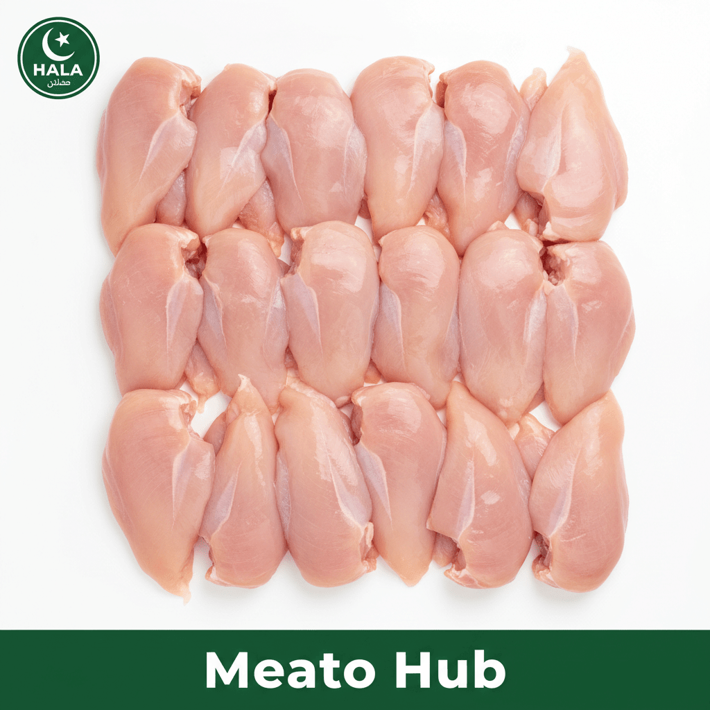 Fresh Halal Boneless Chicken Breast - Meat hub store