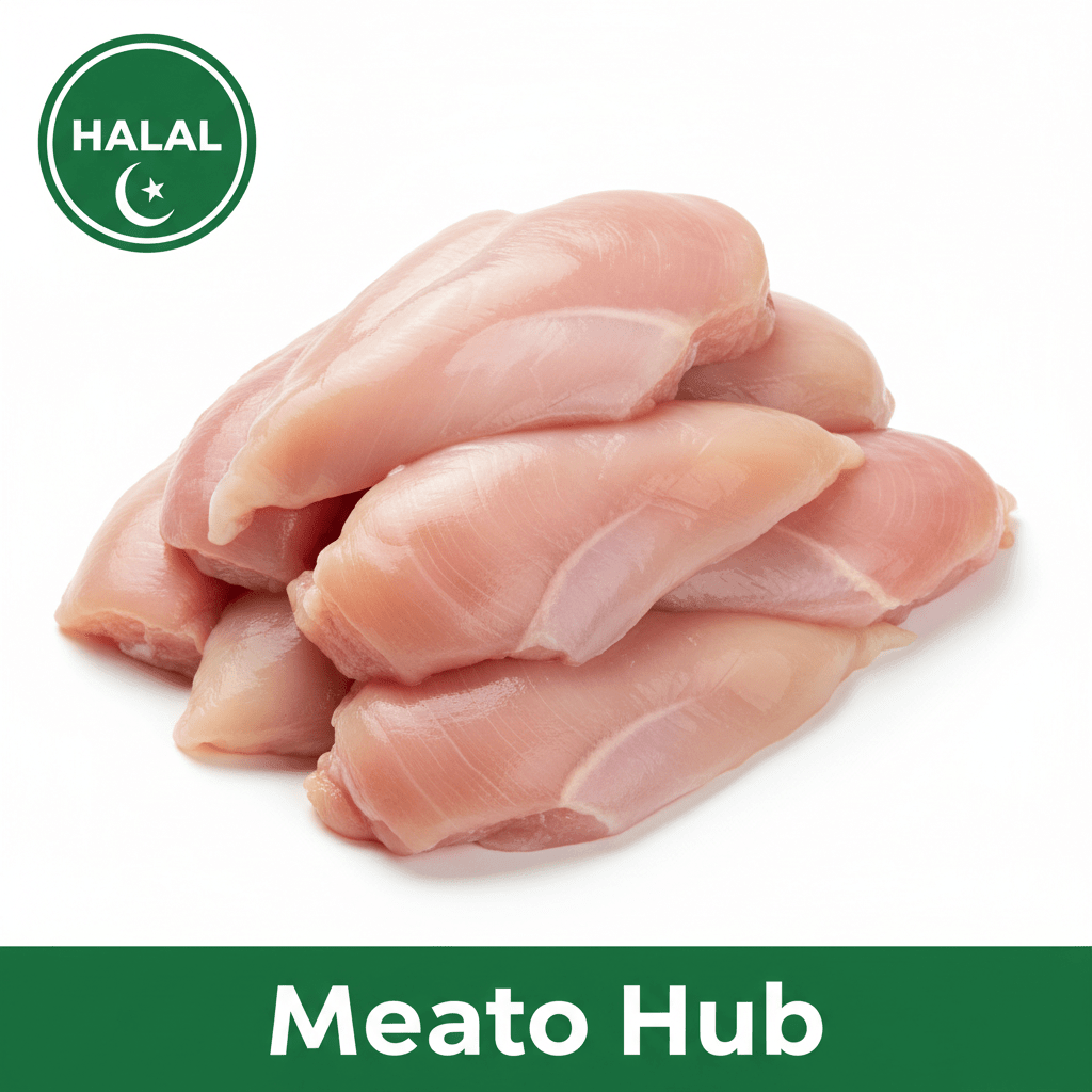 Fresh Halal Boneless Chicken Breast - Meat hub store