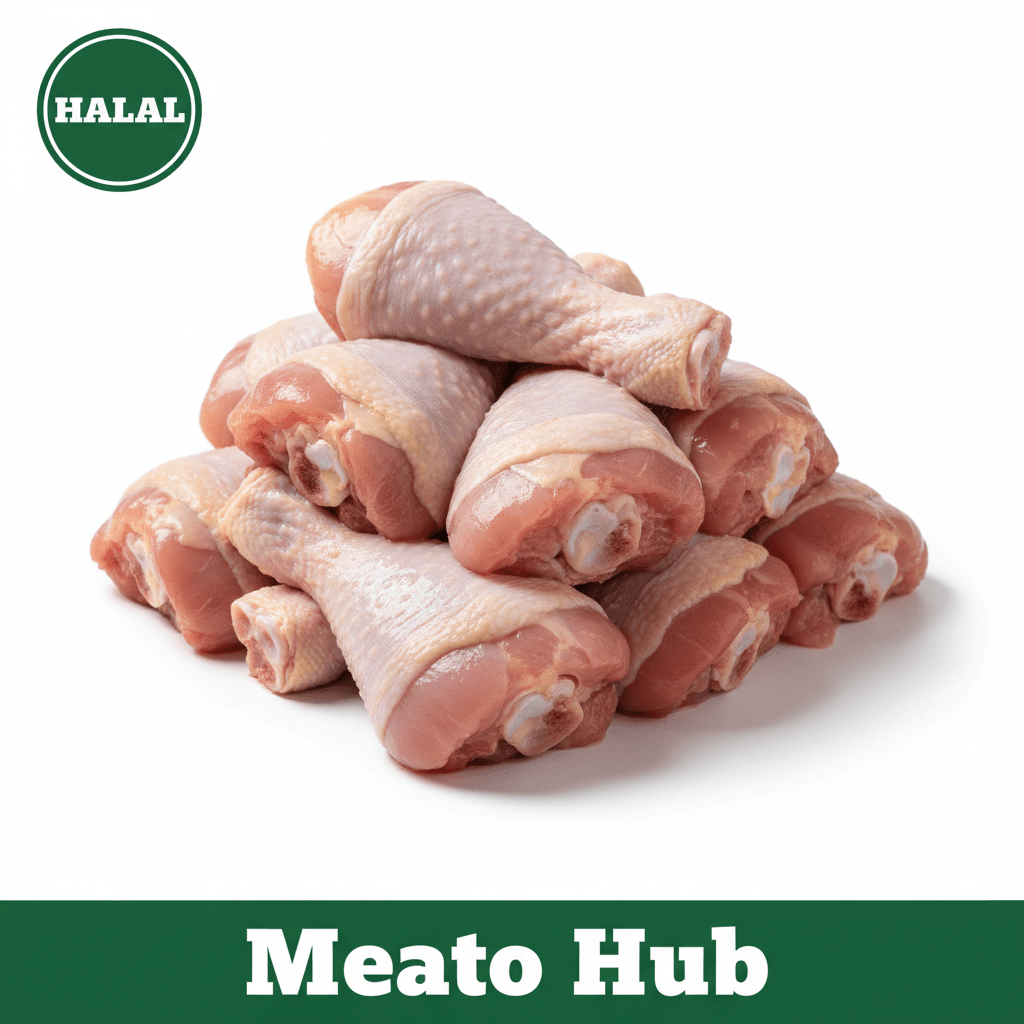 Fresh Halal Chicken Drumsticks - Meat hub store